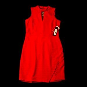 BEBE Sexy Red ❤️ Dress Size 8 NWT $139